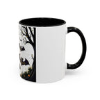 Flying Bats Halloween Mug