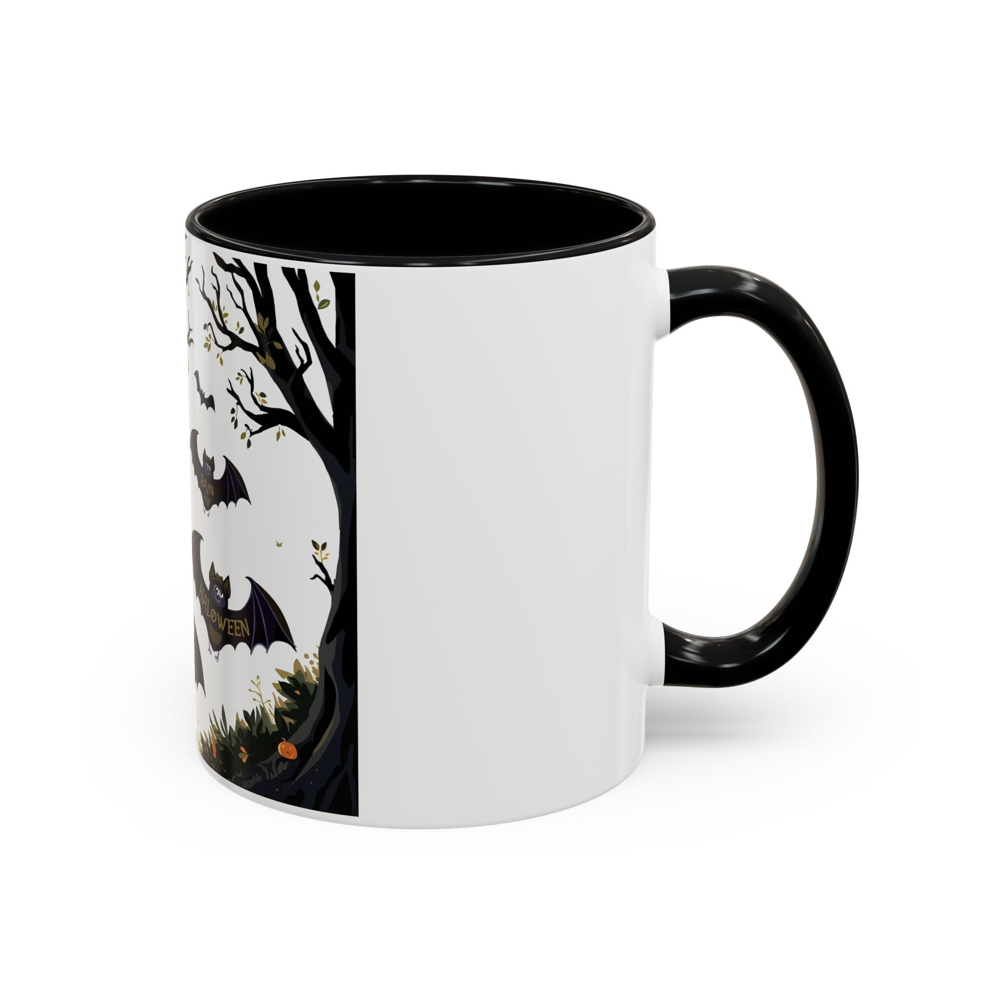 Flying Bats Halloween Mug