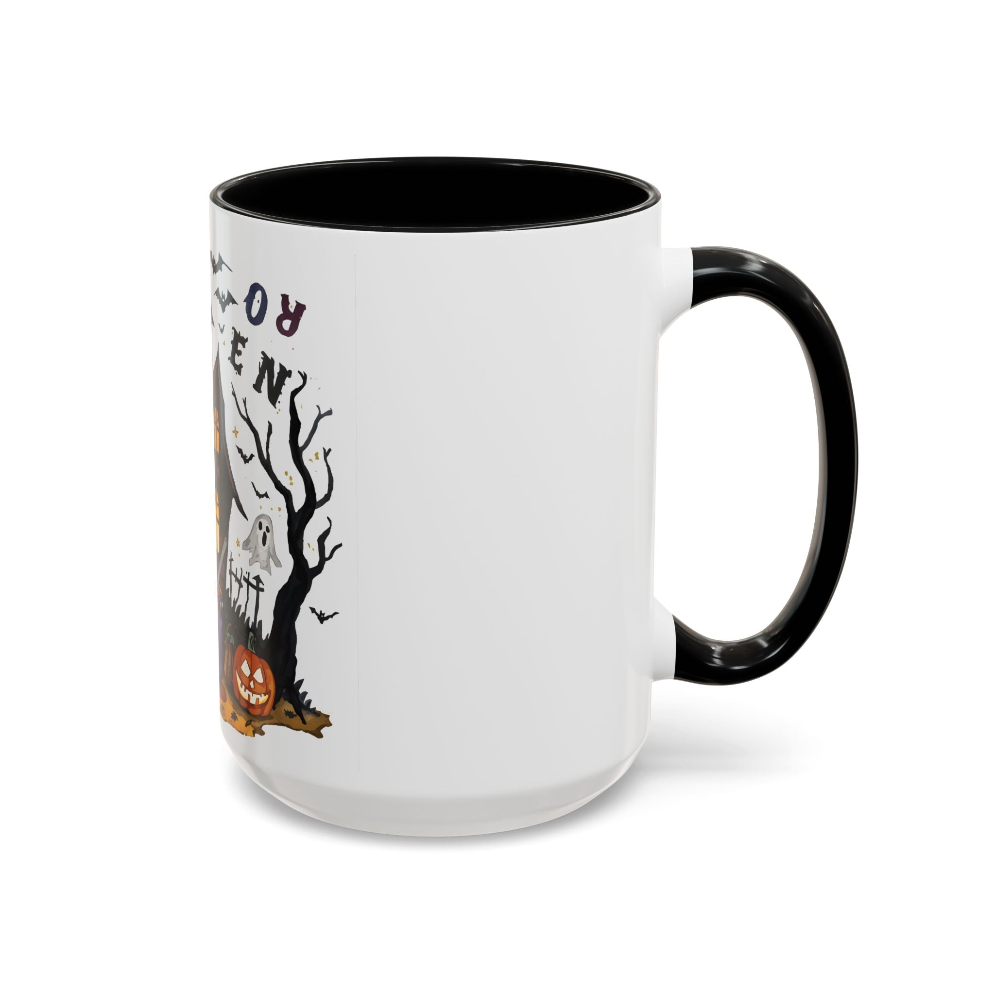 Ghost House Halloween Mug
