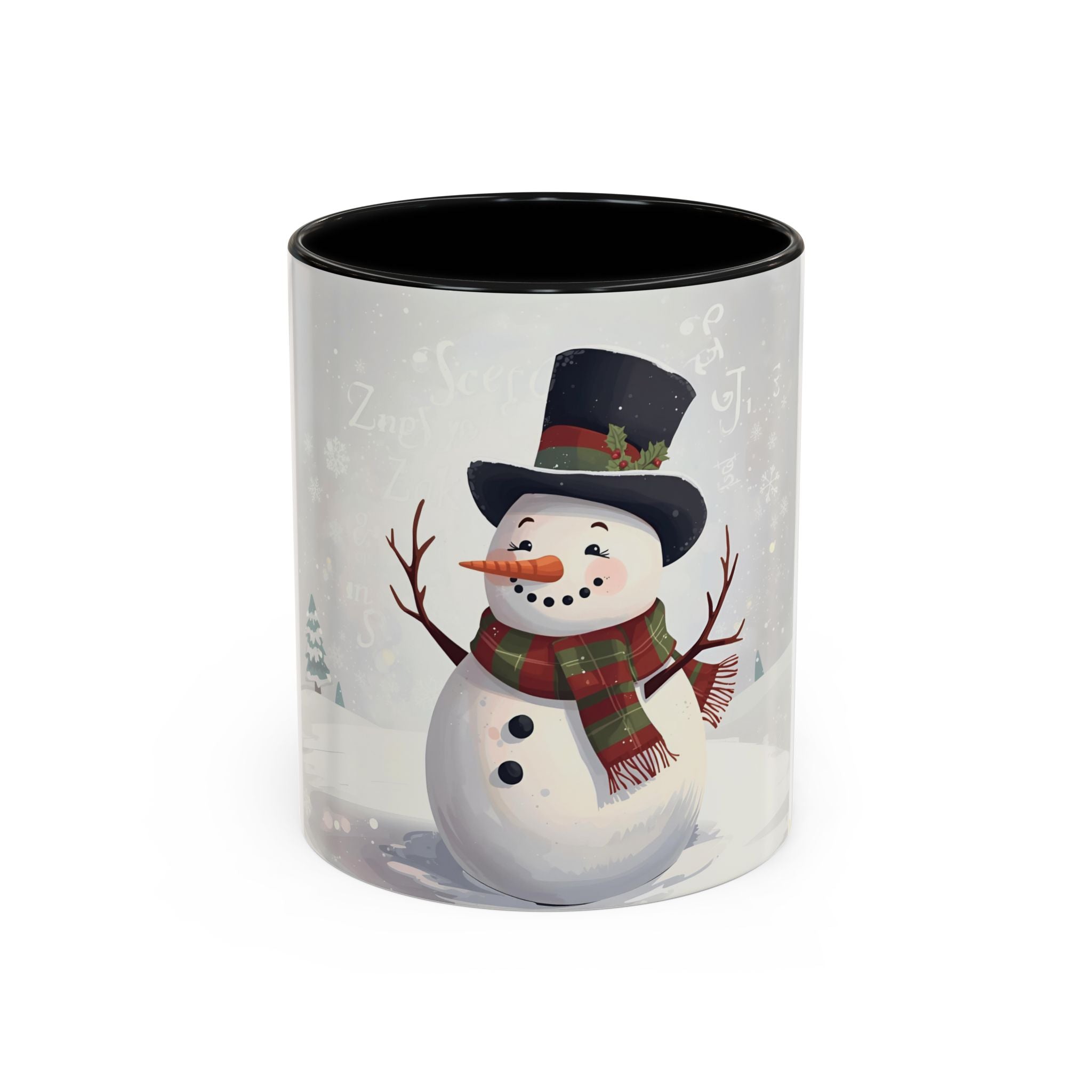 Classic Snowman Christmas Mug – Festive Holiday Cup.
