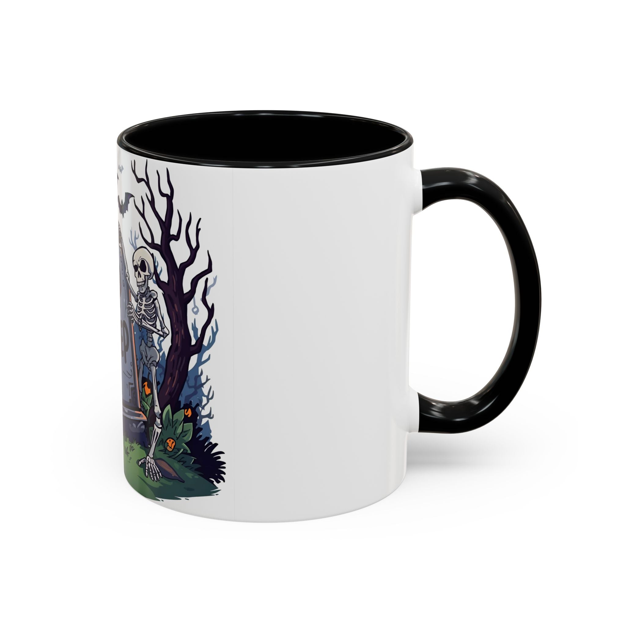 RIP Sleep Halloween Mug – Funny Spooky Coffee Cup for Late Nights