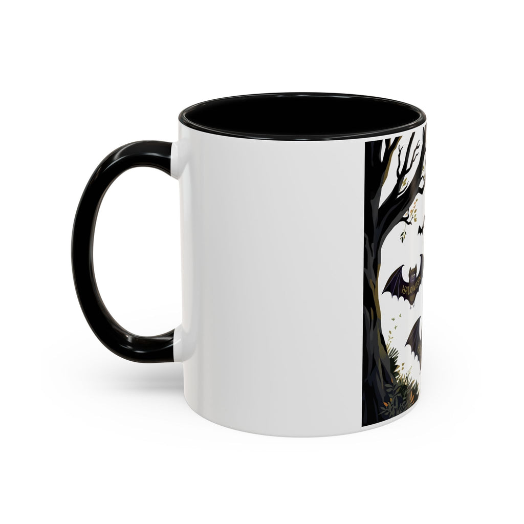 Flying Bats Halloween Mug