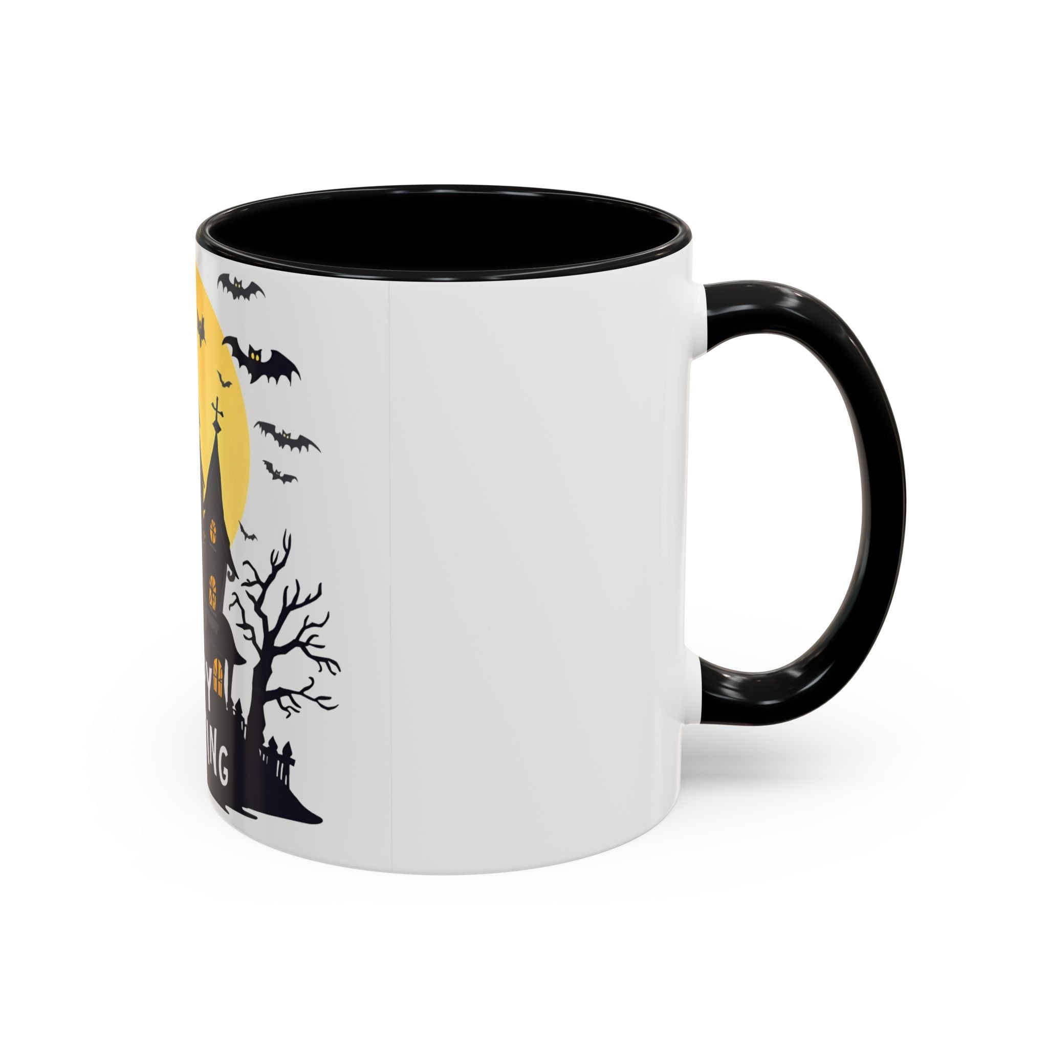 Haunted House Halloween Mug – Spooky Coffee Cup for Witchy Vibes & Autumn Nights