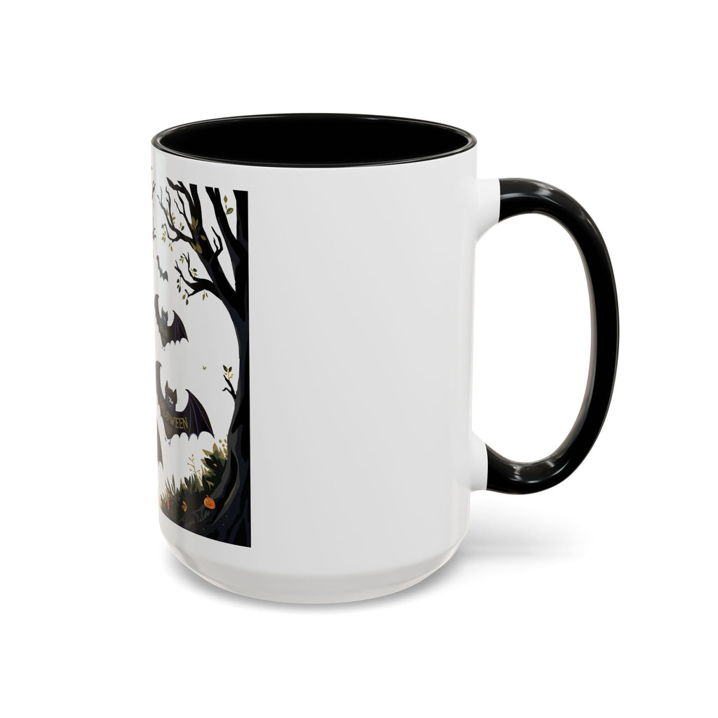 Flying Bats Halloween Mug