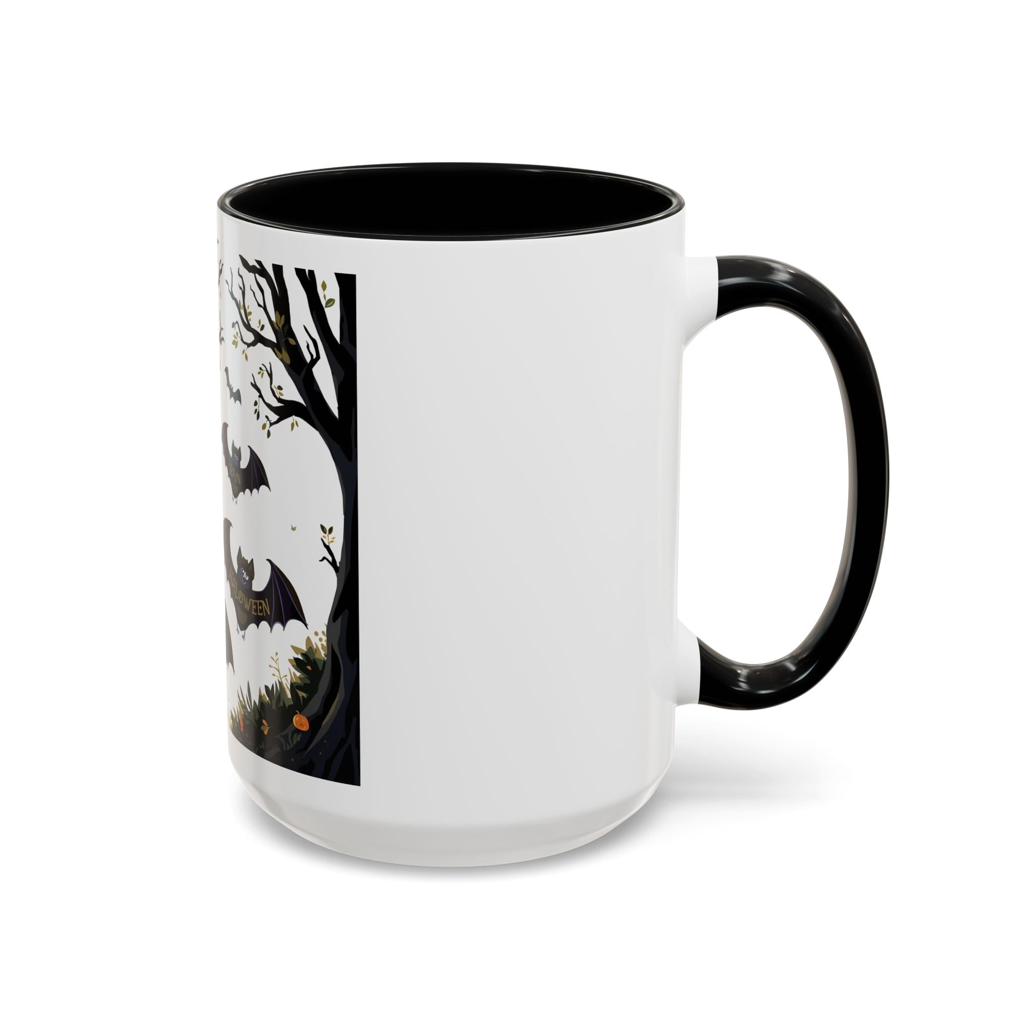 Flying Bats Halloween Mug