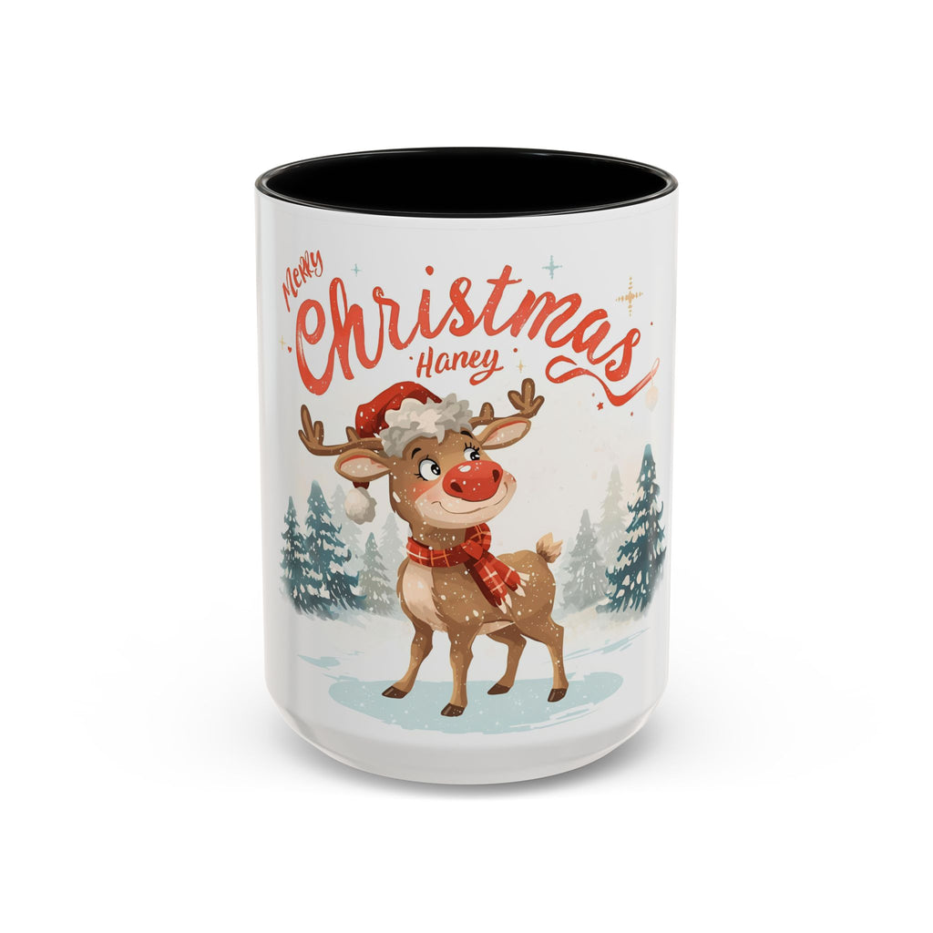 Christmas Reindeer Mug – Festive Holiday Coffee Cup