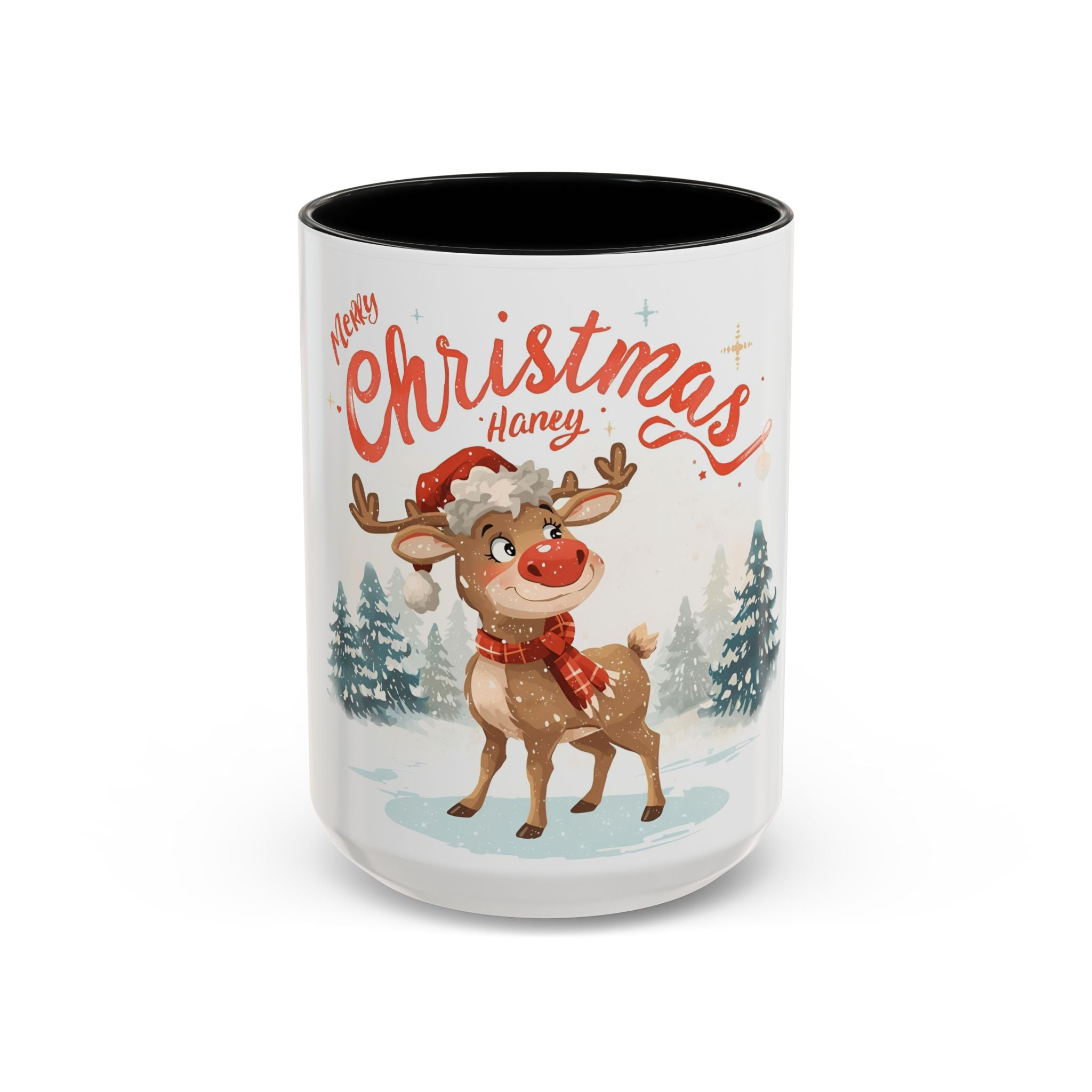 Christmas Reindeer Mug – Festive Holiday Coffee Cup
