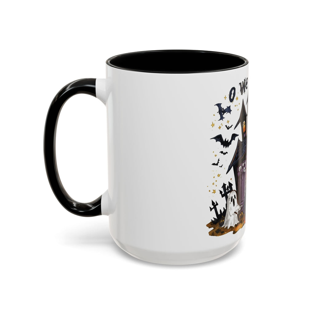 Ghost House Halloween Mug