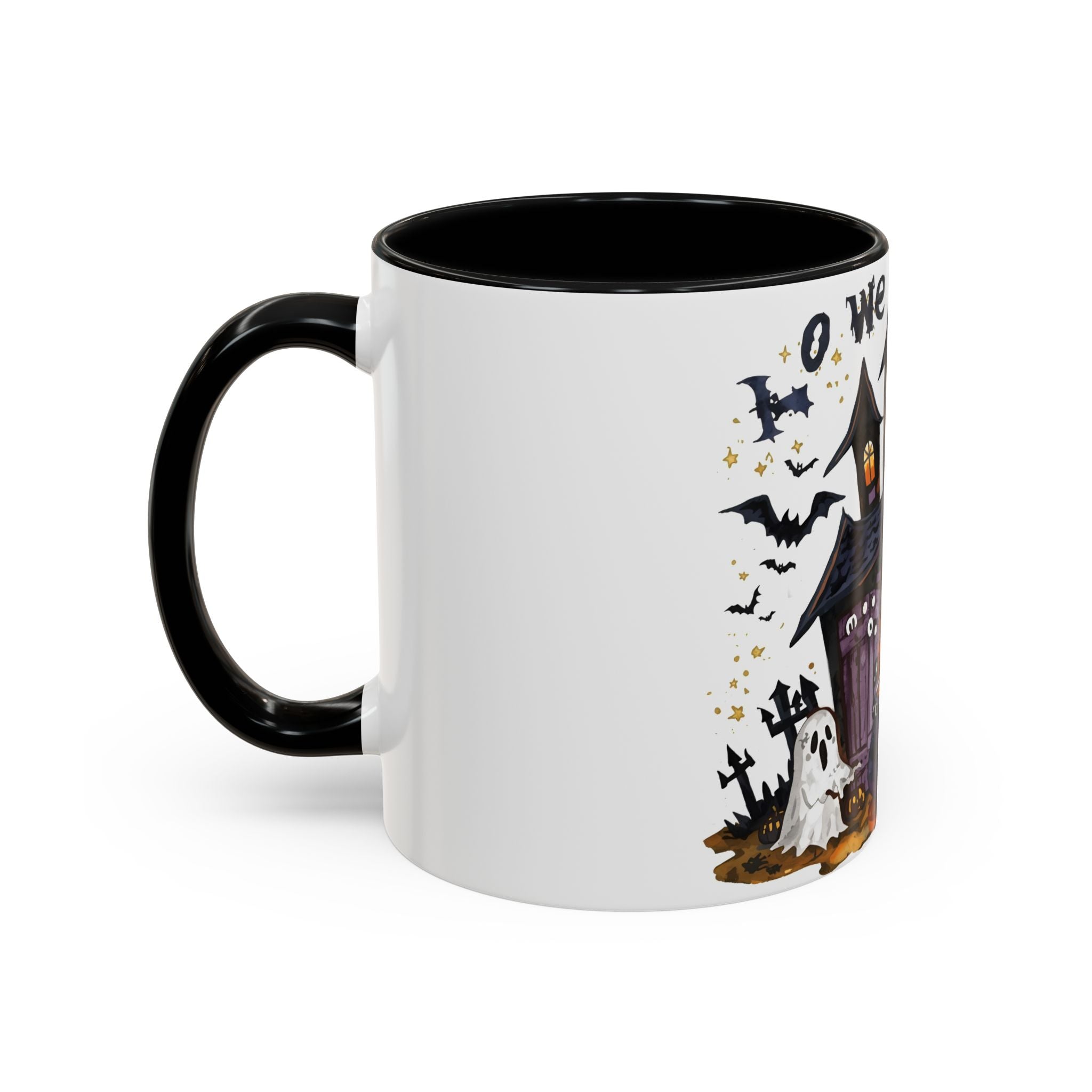 Ghost House Halloween Mug