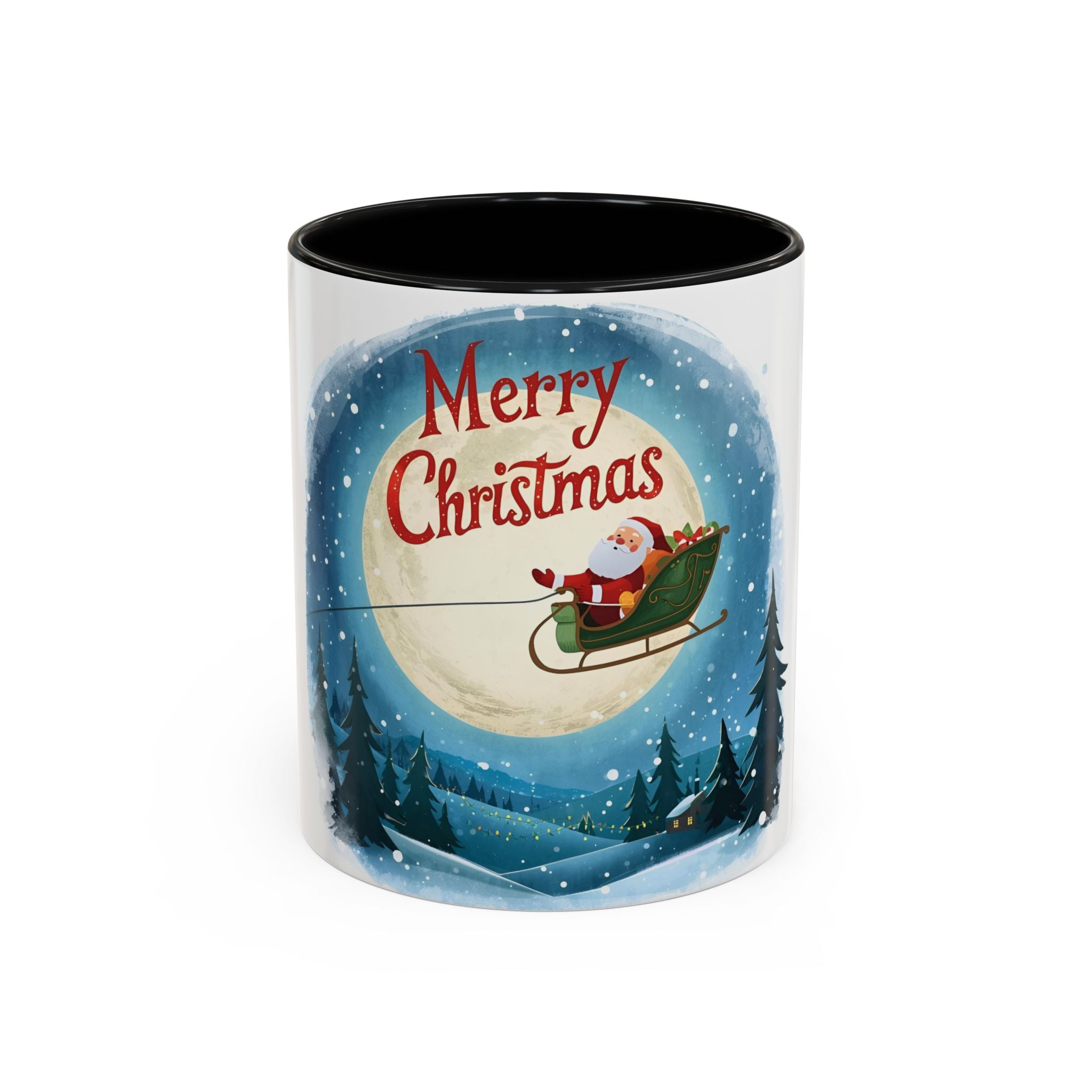 Merry Christmas Reindeer Mug – Festive Holiday Cup
