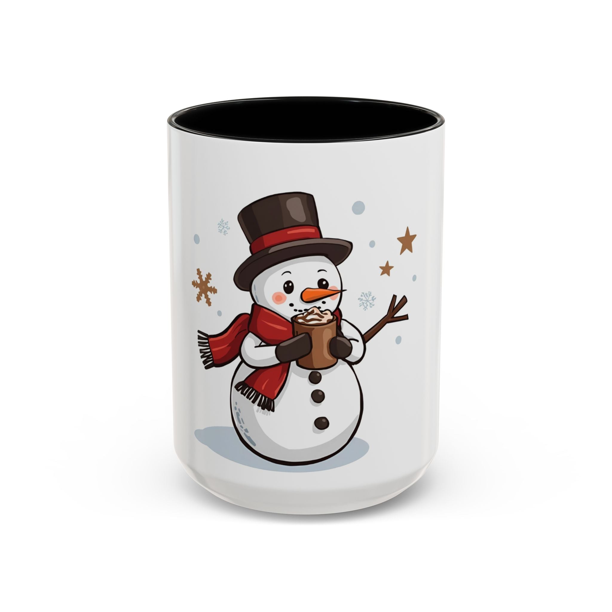 Snowman Holiday Mug – Festive Christmas Coffee Cup for Winter Cheer