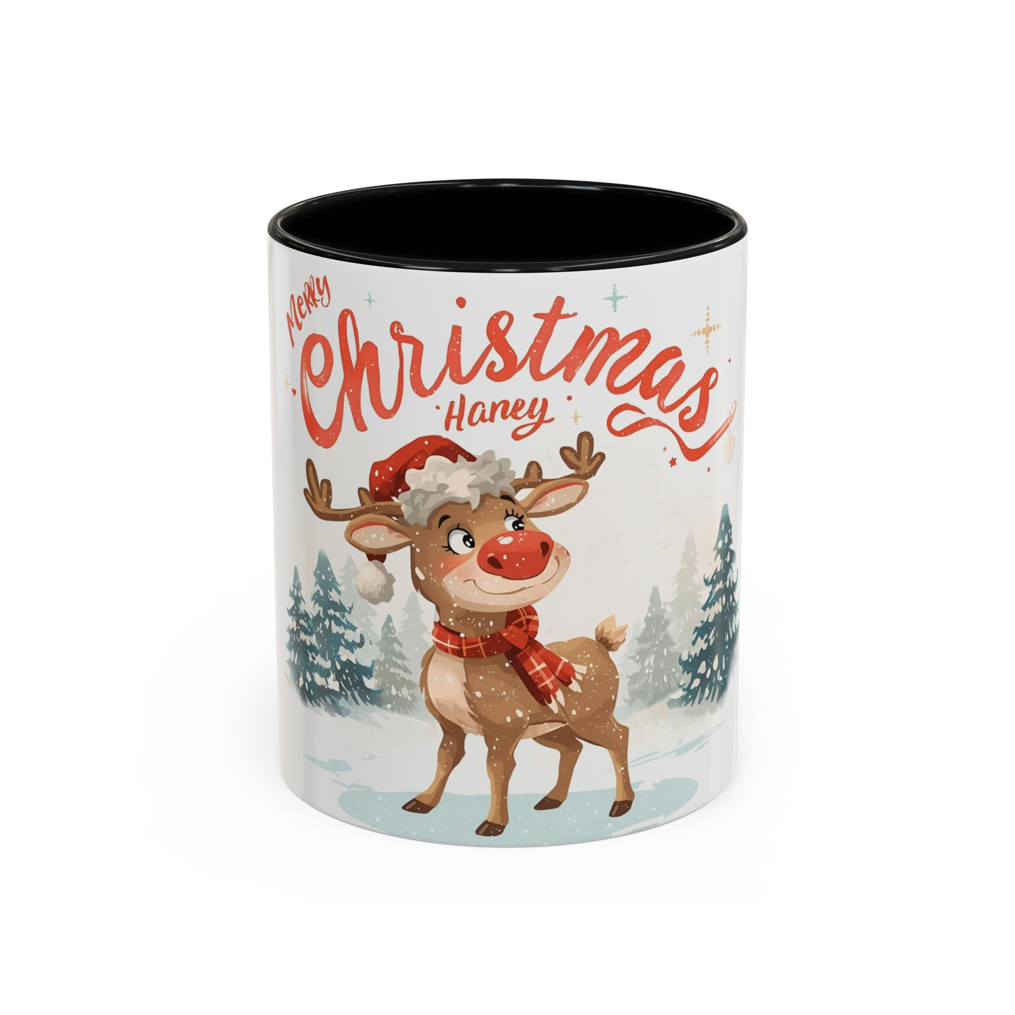 Christmas Reindeer Mug – Festive Holiday Coffee Cup