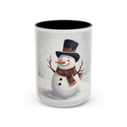 Classic Snowman Christmas Mug – Festive Holiday Cup.