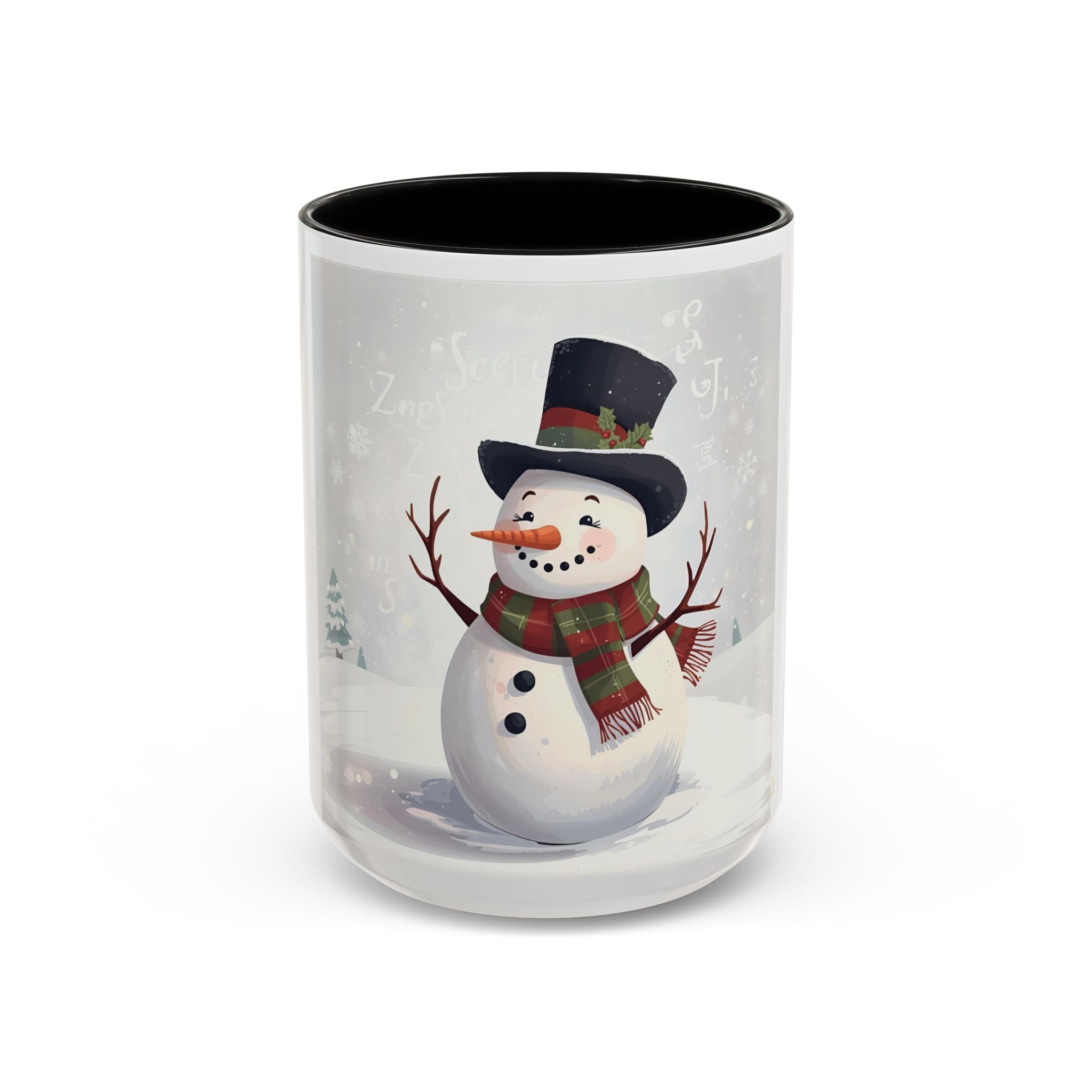Classic Snowman Christmas Mug – Festive Holiday Cup.