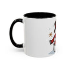 Snowman Holiday Mug – Festive Christmas Coffee Cup for Winter Cheer