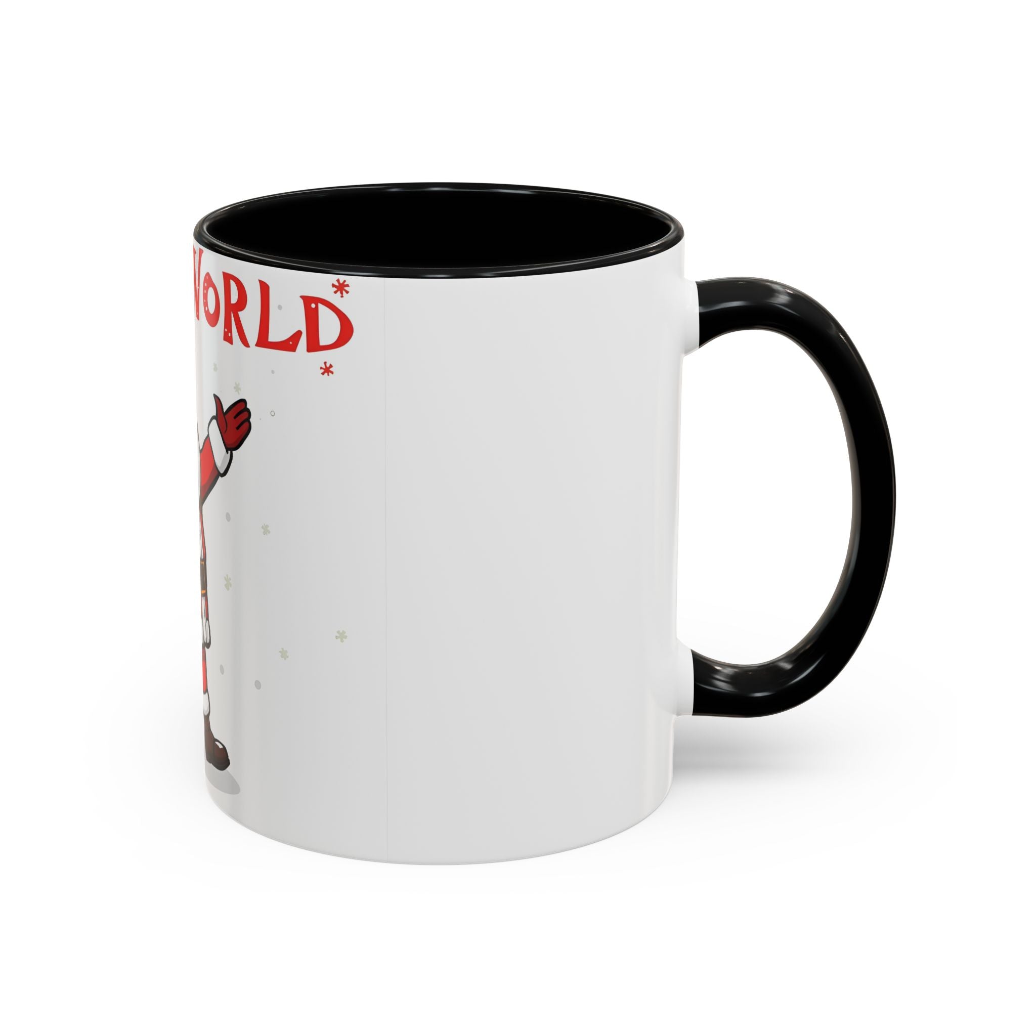 Santa Claus Joy to the World Christmas Mug.
