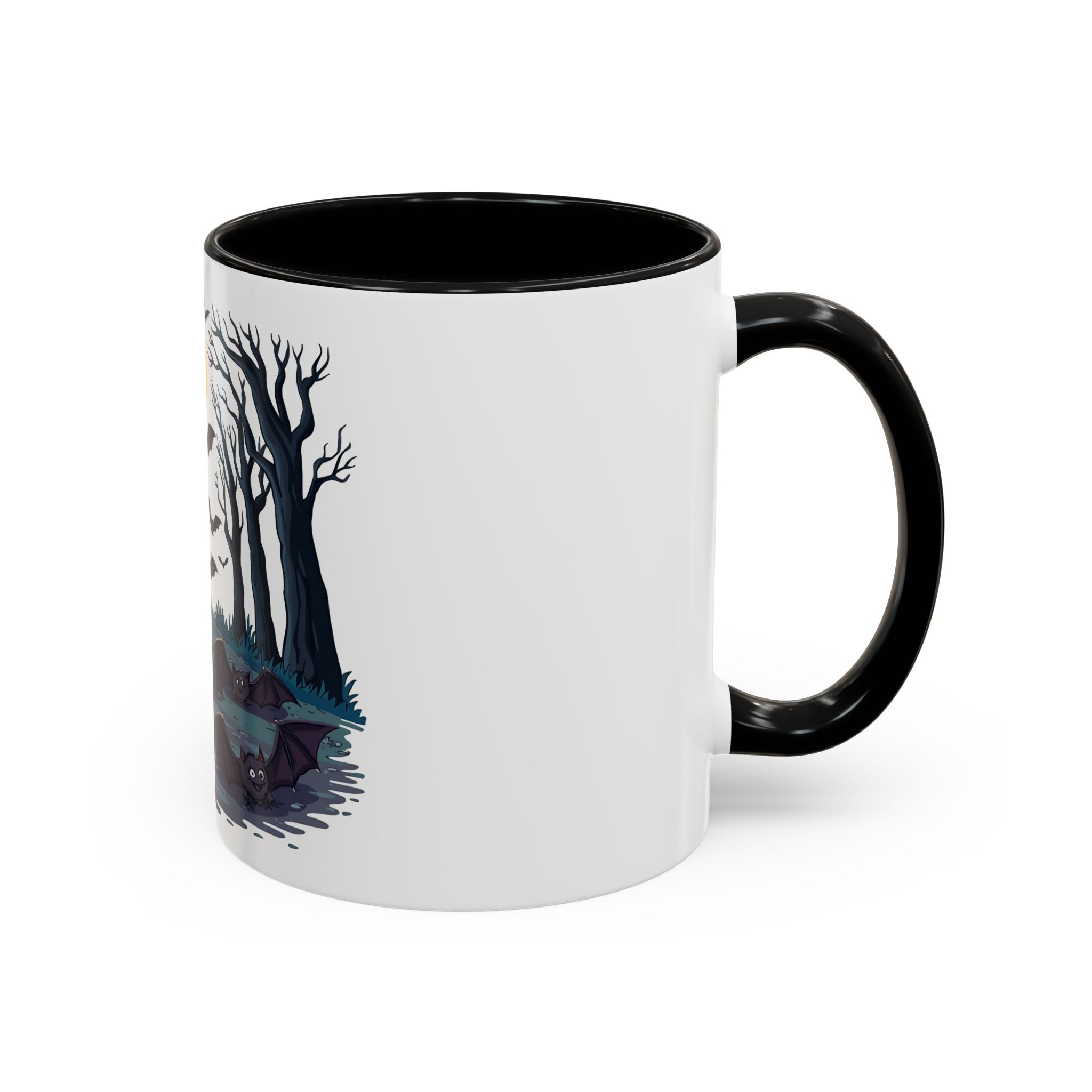 Forest Bats Halloween Mug