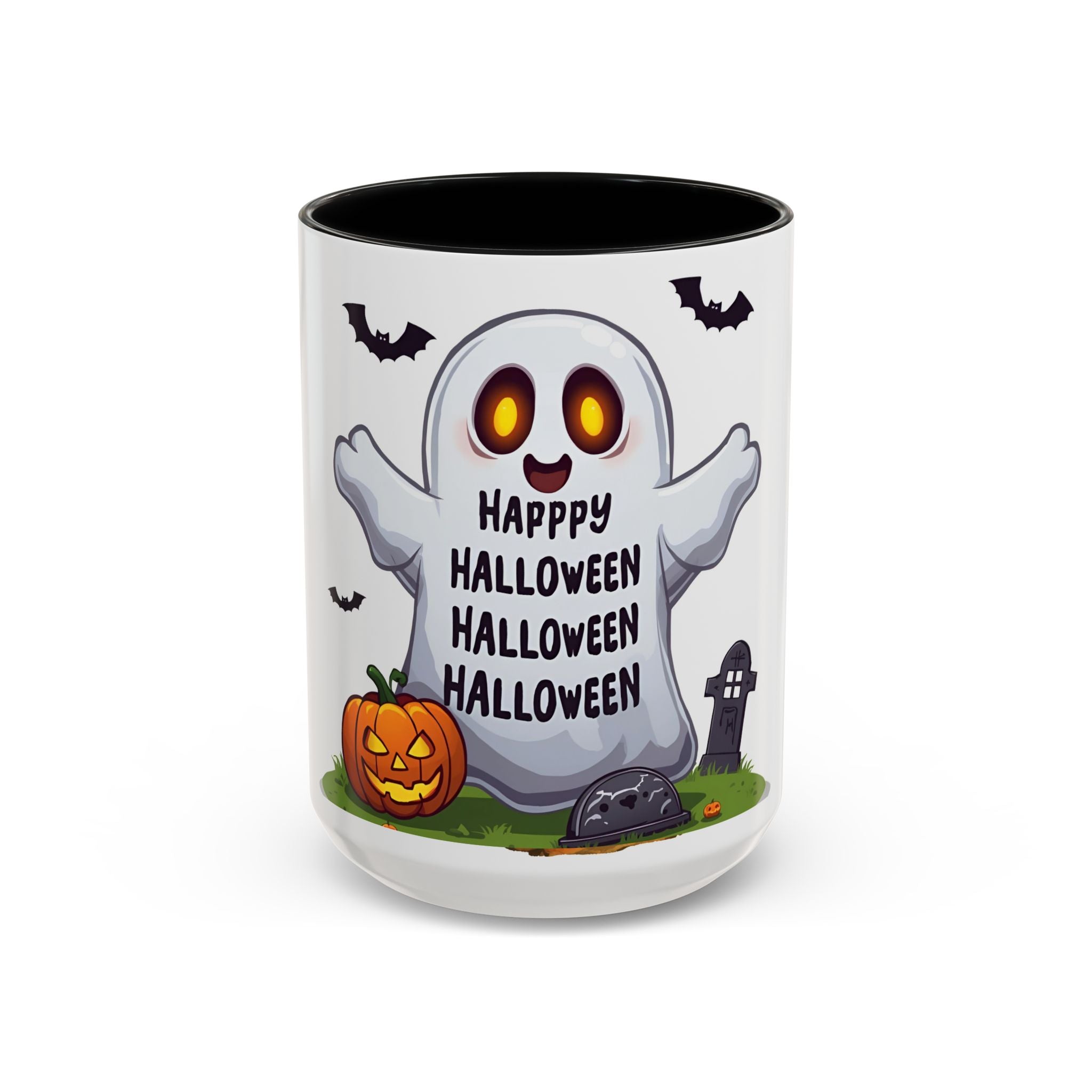 Happy Ghost Halloween Mug