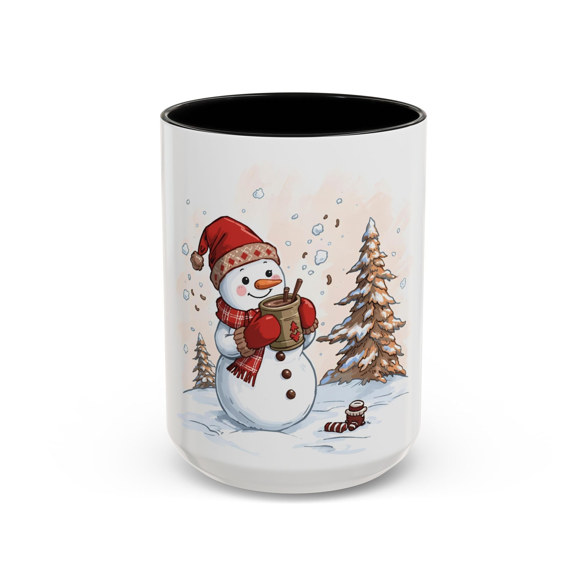 Snowman Christmas Mug – Cute Winter Coffee Cup for Holiday Cheer