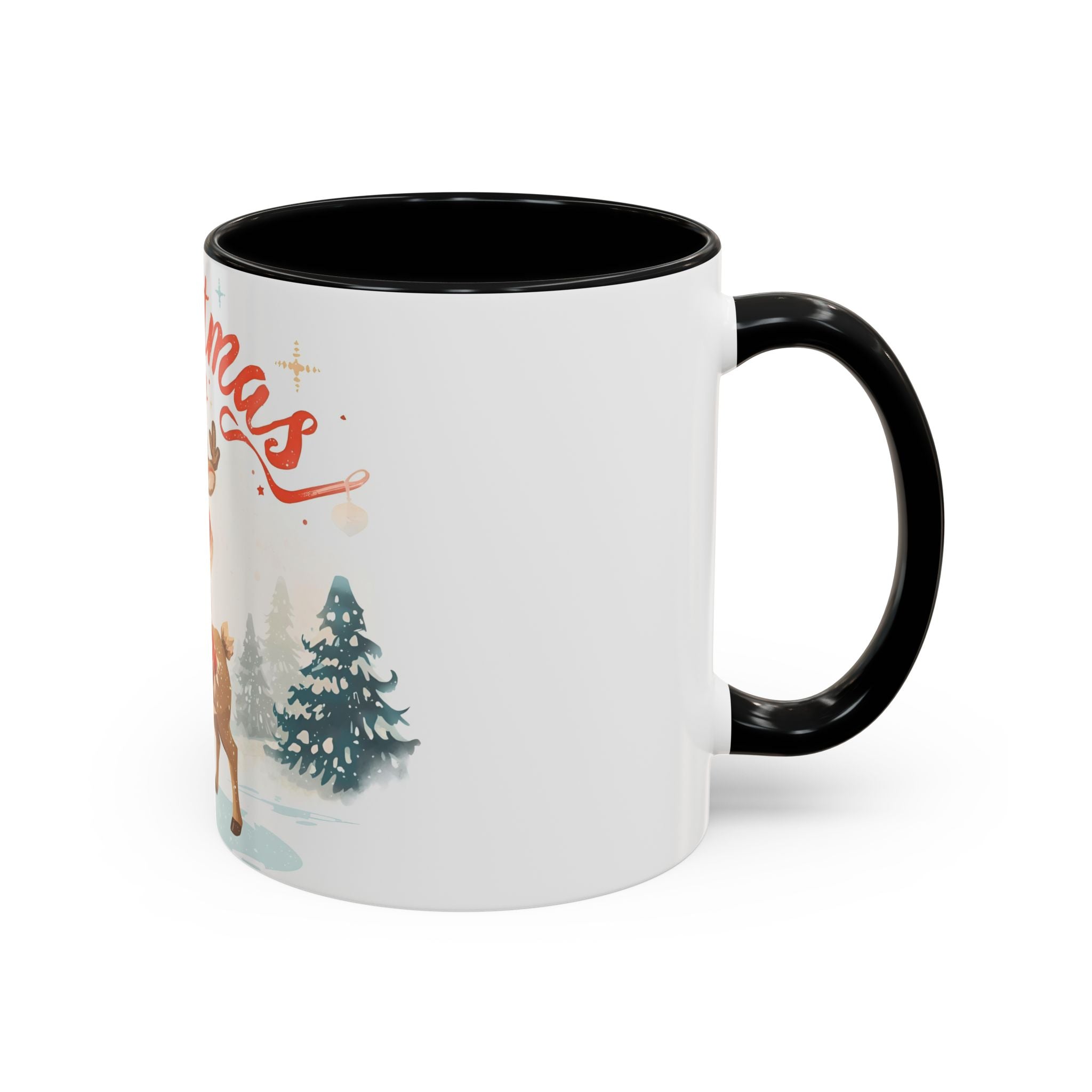 Christmas Reindeer Mug – Festive Holiday Coffee Cup