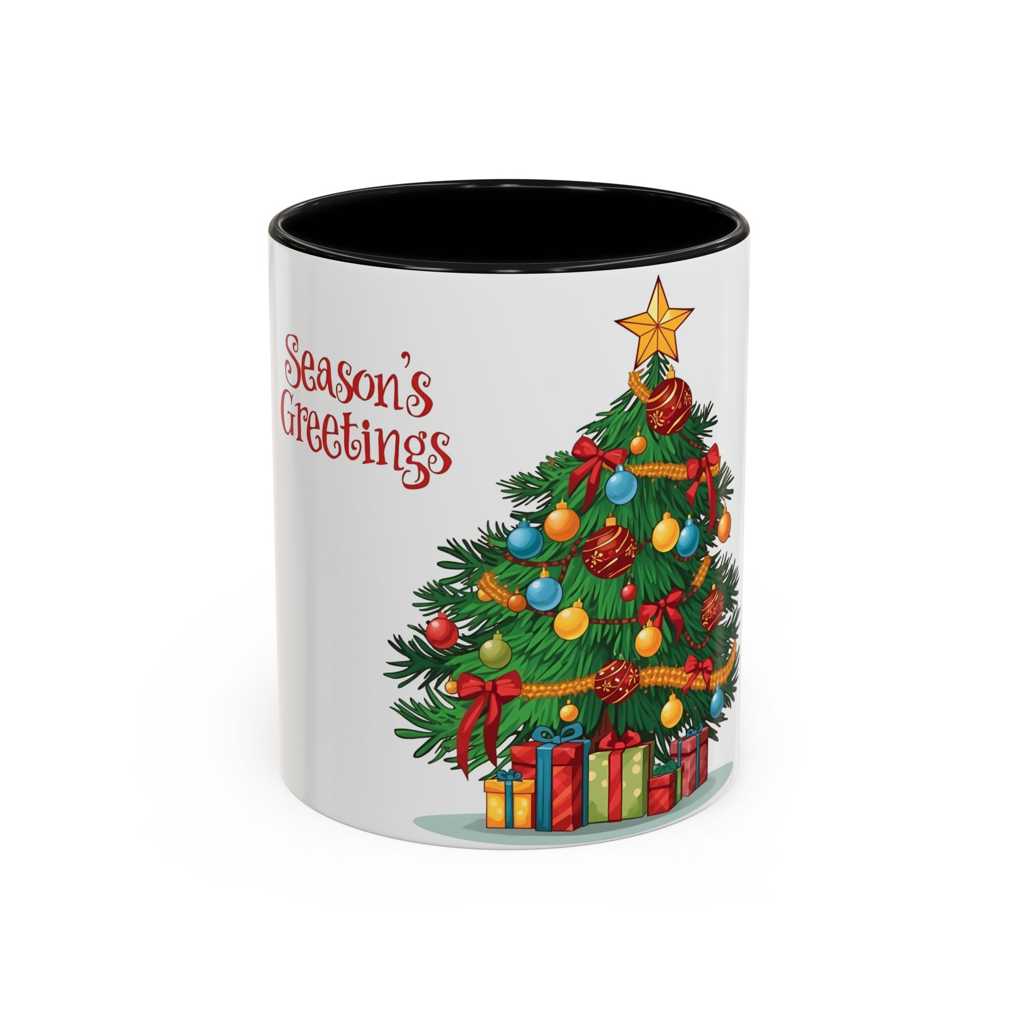 Christmas Tree Season’s Greetings Mug.
