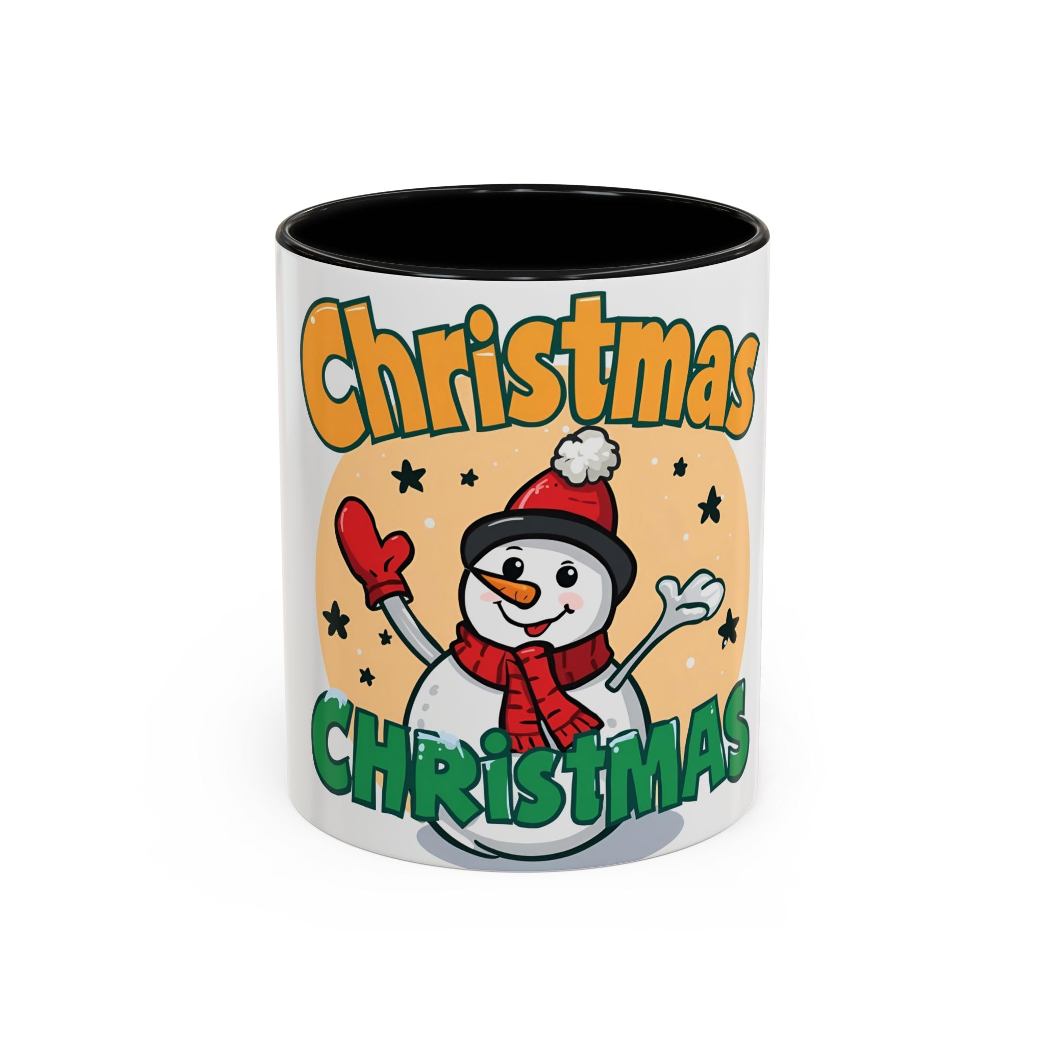 Snowman Christmas Mug – Festive Holiday Coffee Cup