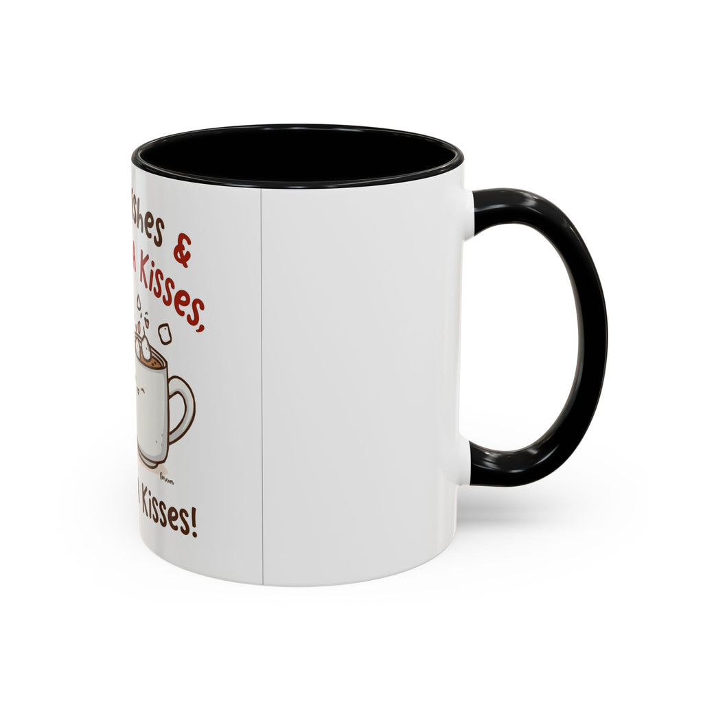 Warm Wishes & Hot Cocoa Kisses Mug Christmas