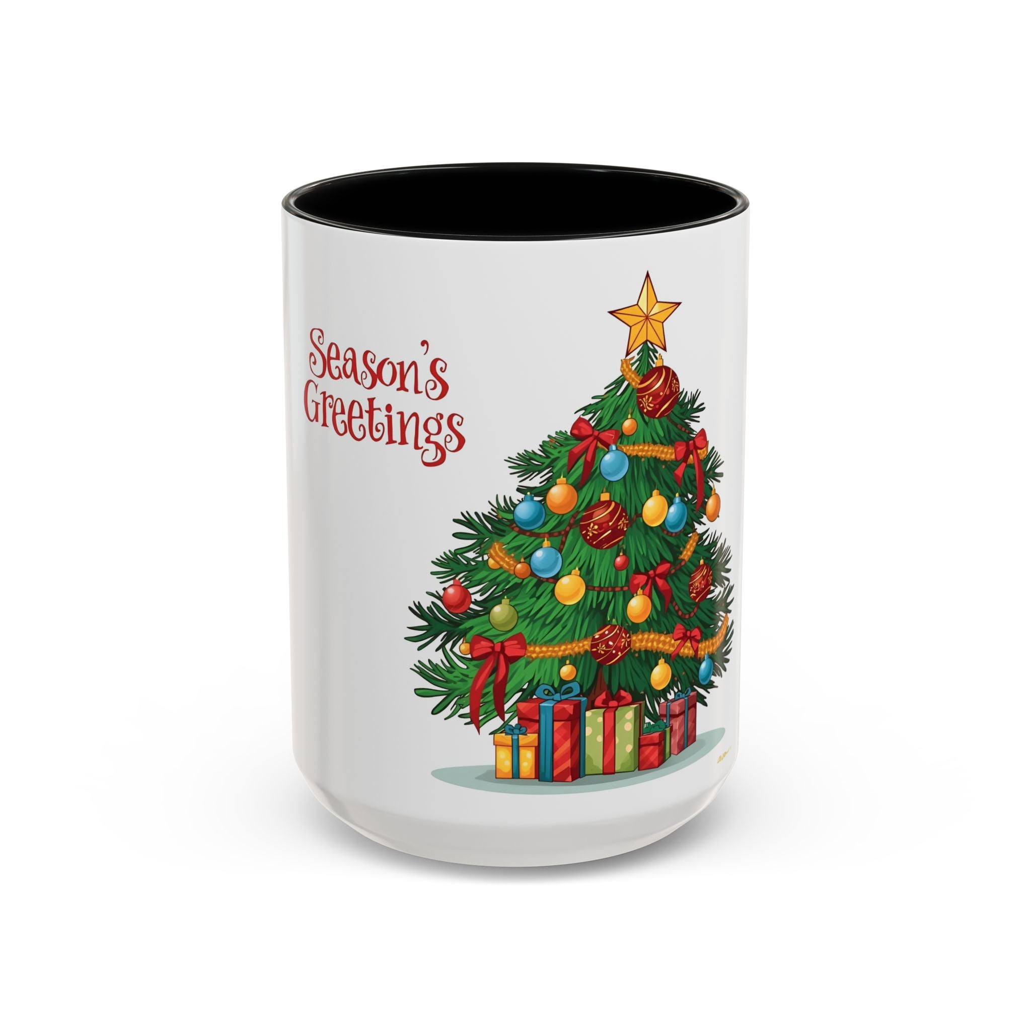 Christmas Tree Season’s Greetings Mug.