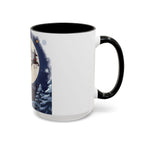 Santa Sleigh Christmas Mug – Holiday Night Sky Design.