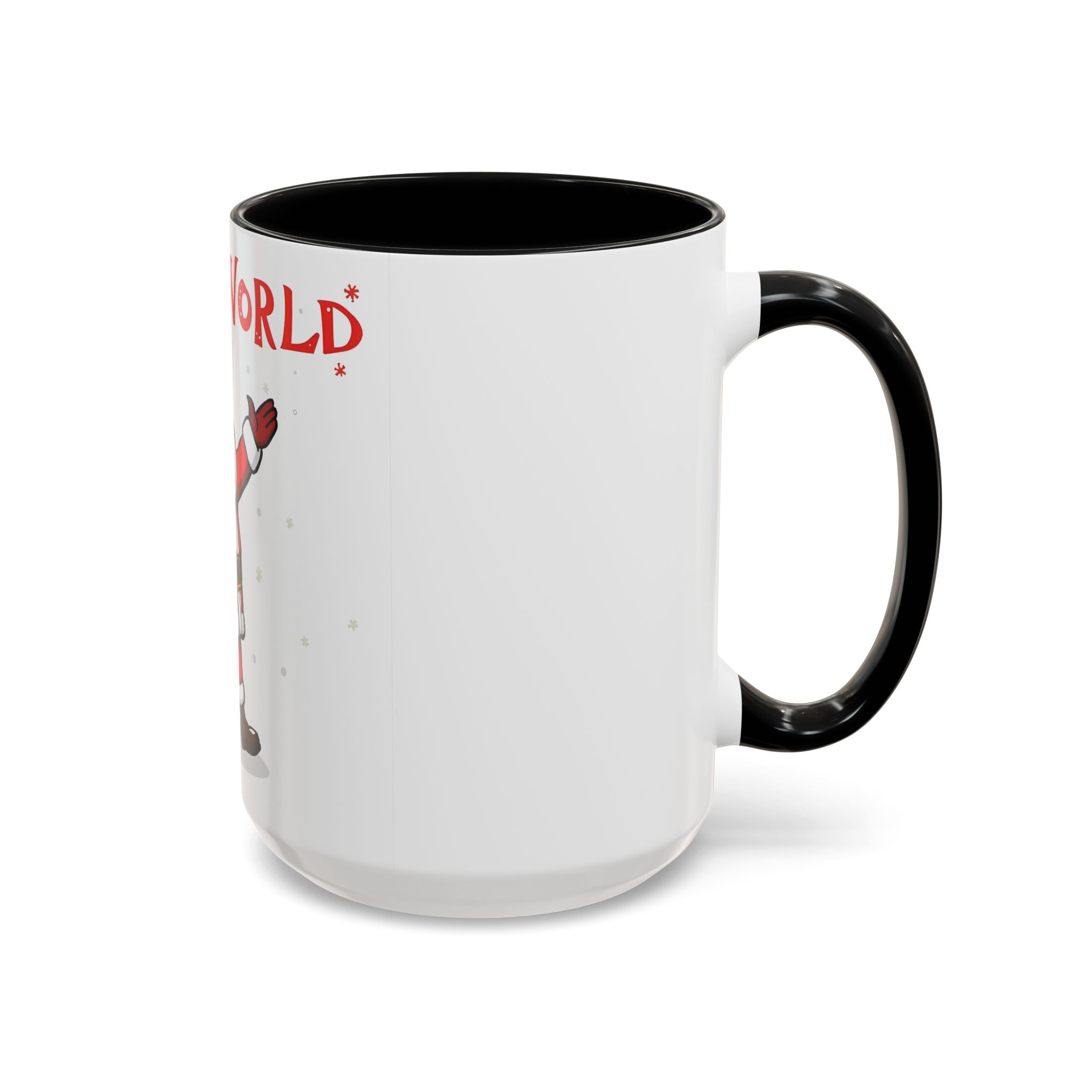 Santa Claus Joy to the World Christmas Mug.