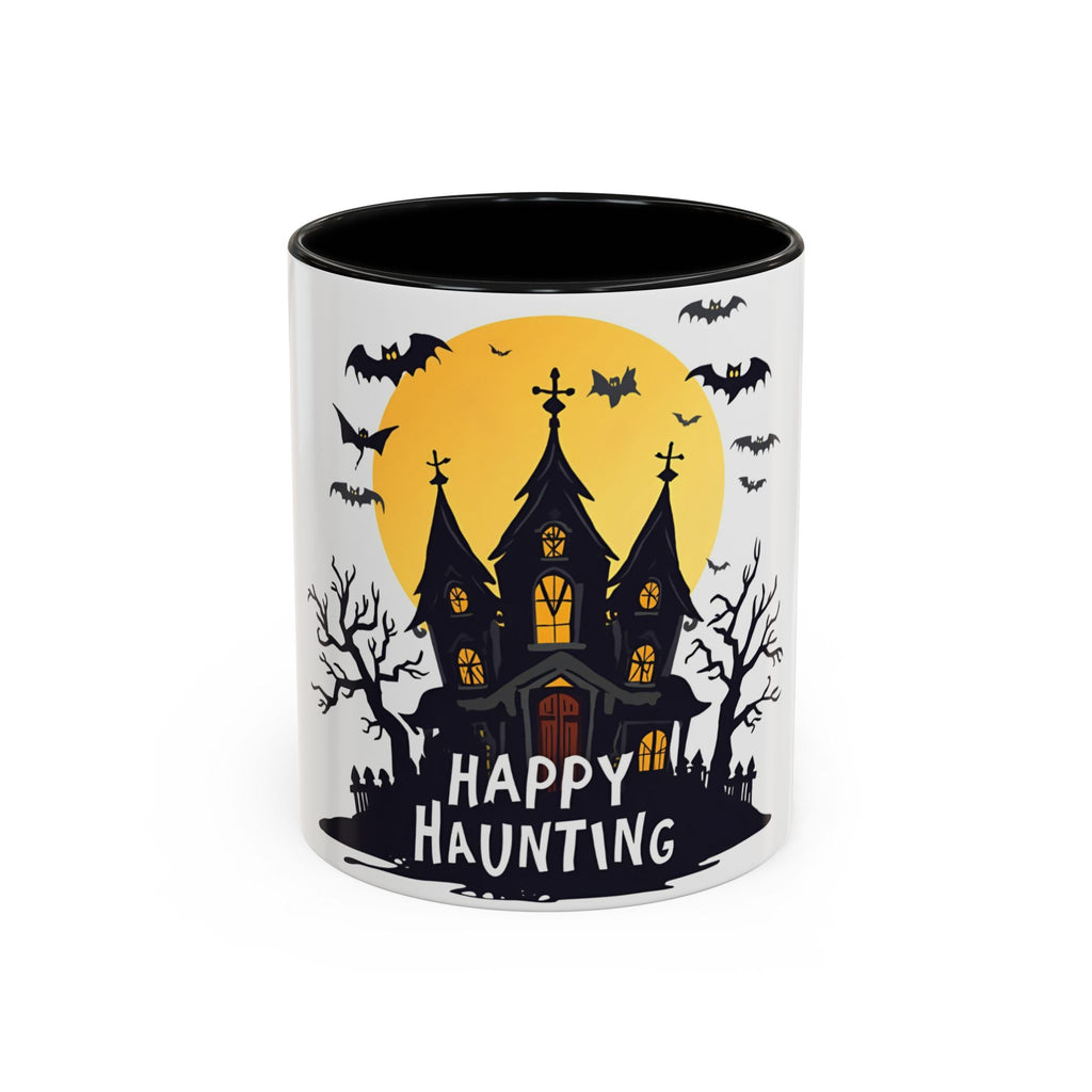 Haunted House Halloween Mug – Spooky Coffee Cup for Witchy Vibes & Autumn Nights