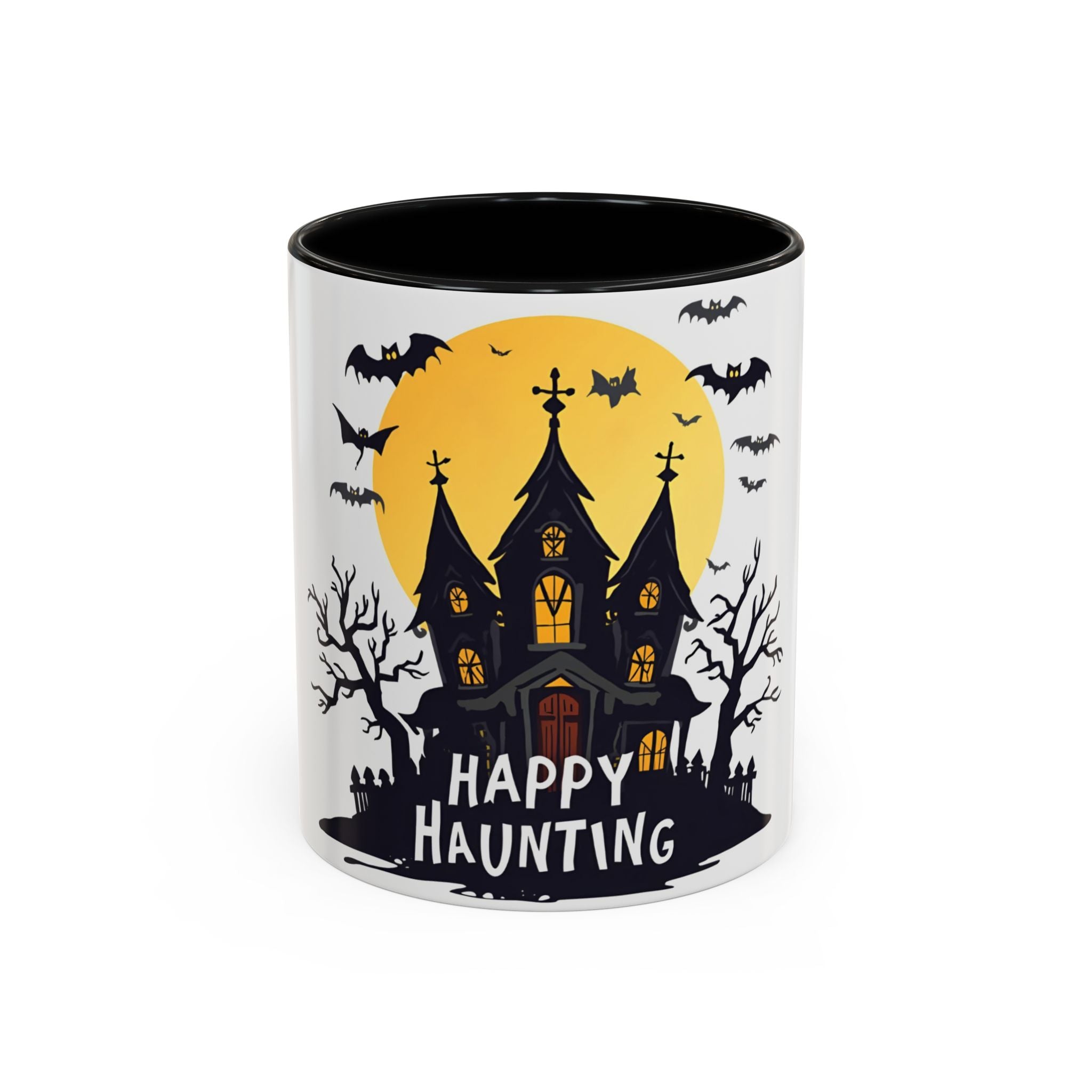 Haunted House Halloween Mug – Spooky Coffee Cup for Witchy Vibes & Autumn Nights